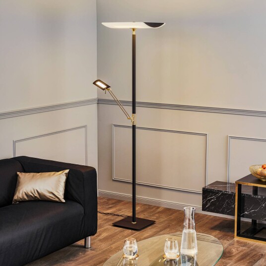 Rothfels Charlin LED-uplight svart messing