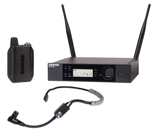 Shure Glxd14r+ Bøylesystem Med Sm35 2.4 / 5.8 Ghz Rackmonterbar