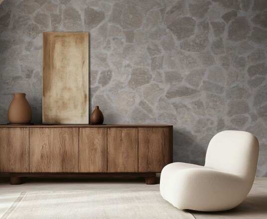 Tapet – Teksturert steindesign