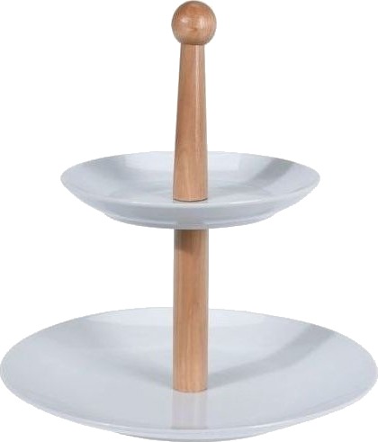 Asj Commerce To Etasjers Porselens Kakefat Frukt 27 Cm