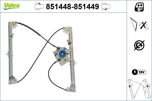 Vindusheis VALEO 851449