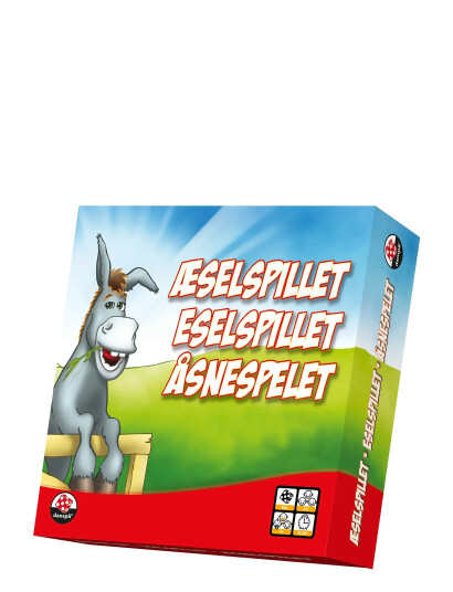 Danspil Eselspillet Familie Kortspill - Farge Blå
