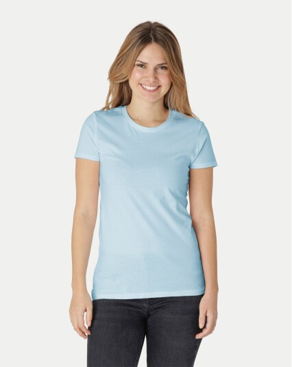 Neutral Organic - Ladies Fitted T-shirt Blå