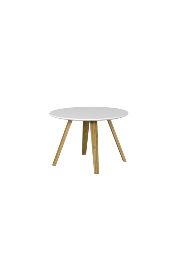 Tenzo Lola & Ella sidobord Vit/björk 60 cm 1726271-01-0 1597556-05-0