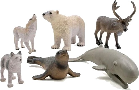 Pocket Money Arctic Animals 6 Pcs
