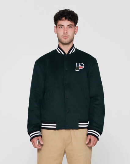 Parlez Anchorage Bomber Jacket Grønn Parlez Anchorage Bomber Jacket Grønn