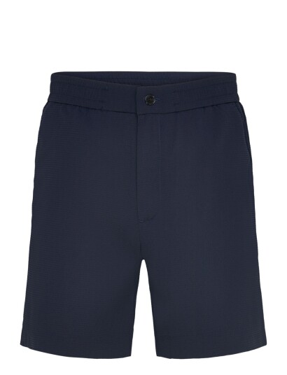 Calvin Klein Straight Seersucker Elastic 7" S Navy 30