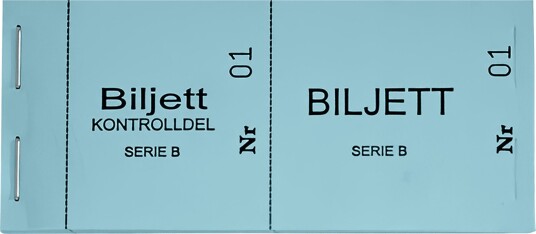 Ring Bingo Billettblokk 1-100 Blå 3013-bla Ring Bingo Billettblokk 1-100 Blå 3013-bla