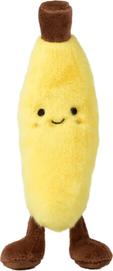Teddykompaniet Teddy Fruits, Banan - YELLOW - 14 cm