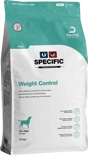 Specific Hundefôr CRD-2 Vektkontroll 12 kg for Voksne Hundar Specific Hundefôr CRD-2 Vektkontroll 12 kg for Voksne Hundar