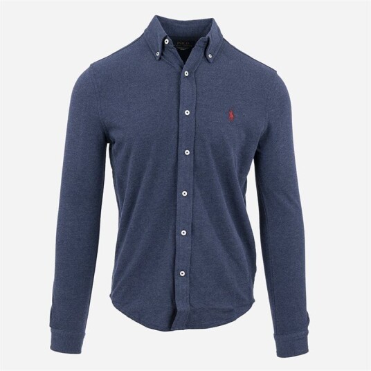 Ralph Lauren Lsfbbdm5-Long Sleeve-Knit Spring Navy Heather/c3958
