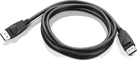 Lenovo DisplayPort Kabel 1.8m For Thinkcentre M75t Gen 2 M90a Gen 3 Svart