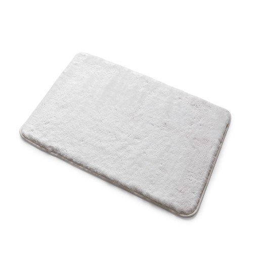 Hefe Fuzzy badematte, 40x60 cm, hvit Hefe Fuzzy badematte, 40x60 cm, hvit