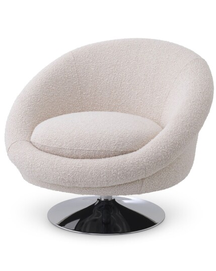 Nemo fåtölj bouclé cream
