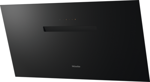 Miele DAH 1950 Vegghengt Ventilator Obsidian-svart med Belysning