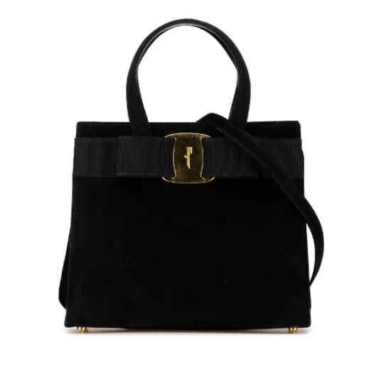 Salvatore Ferragamo Dame Svart