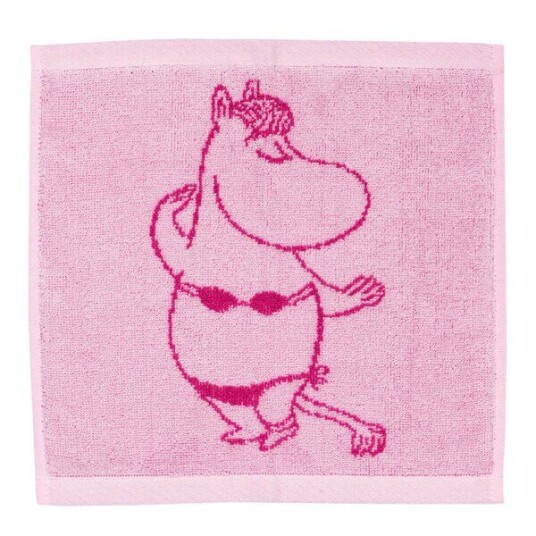 Moominarabia Mummi Håndkle 25x25 cm Snorkfrøken Rosa