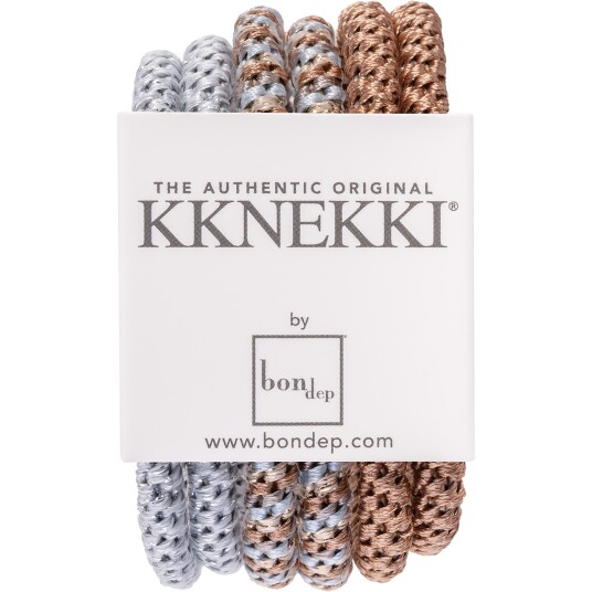 Kknekki Slim Hair Tie Bundle 8 6pcs