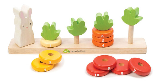 Tender Leaf Learning Numbers Counting Carrots TL8407 Tender Leaf Learning Numbers Counting Carrots TL8407