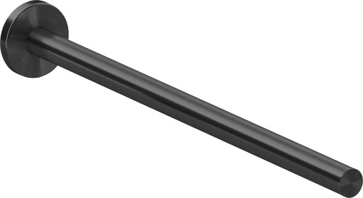 kosmisk håndklestativ brushed black 5.5x40x5.5 cm