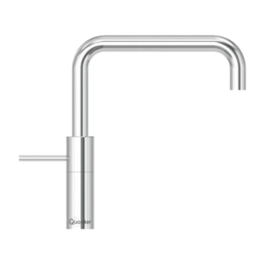 Quooker Bl. Batteri Square Kjøkkenkran Krom
