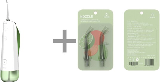 Oclean W10 Munnskyller + N10 Dyse - Grønn