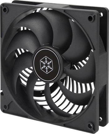 Silverstone Air Penetrator 120I Fan 120Mm Svart