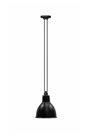 Lampe Gras N322 XL Taklampe Matt Sort Round