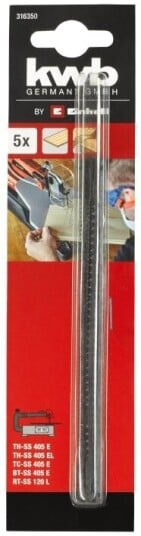 KWB Sagbladsett 5 Stk. for Dekupørsag - 50 mm Bredde, 210 mm Lengde