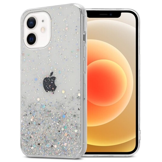 Cadorabo Deksel Til Apple Iphone 12 Mini Med Glitrende Glitter