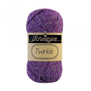 Scheepjes Twinkle Garn Glimmer 928 Lilla Scheepjes Twinkle Garn Glimmer 928 Lilla