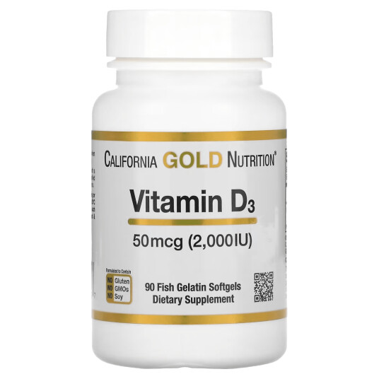 California Gold Nutrition Vitamin D3