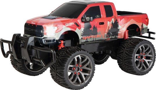 Carrera Ford F-150 Raptor Radiostyrt Bil 2.4GHz 18 km/t Rød/Svart