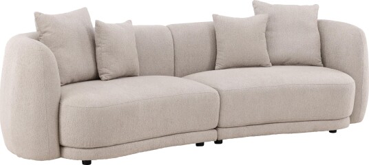 Venture Design Cielo 3 seters sofa Beige Beige