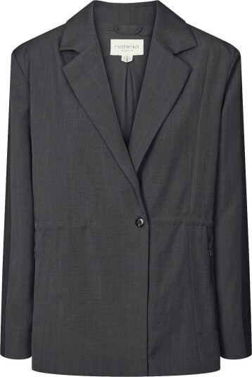 Rethinkit Studios The Sporty Suit Blazer   DARK MELANGE GREY   XL