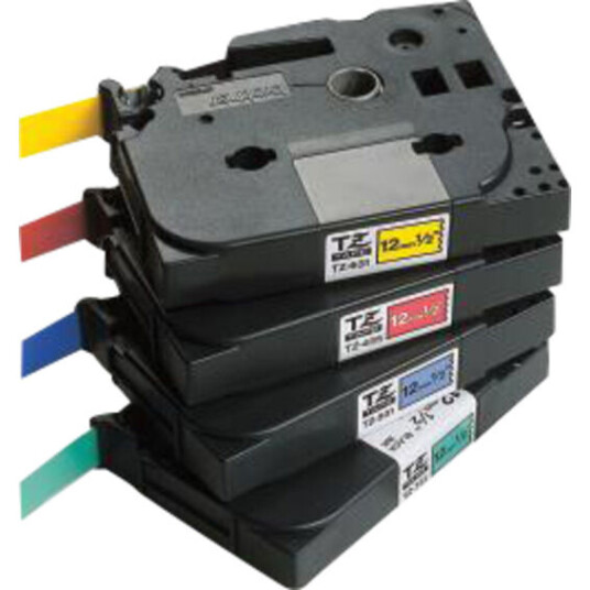 Brother Merketape Brother TZe-111 6mm Sort på klar 8 m - 91452 Brother Merketape Brother TZe-111 6mm Sort på klar 8 m - 91452