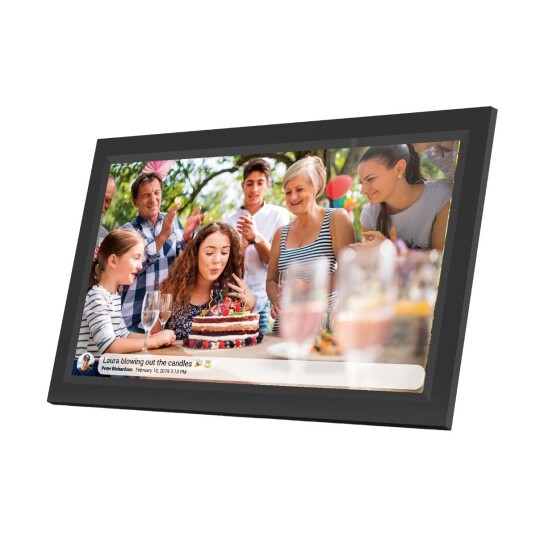 Denver Frameo 15,6" Fotoramme med Wi-Fi - Svart