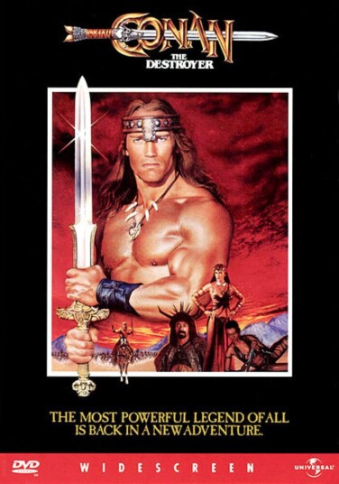 Conan The Destroyer DVD
