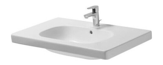 Duravit D-Code servant, 85x48 cm, hvit