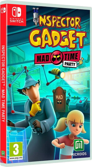 Inspector Gadget: Mad Time Party Code in Box Switch