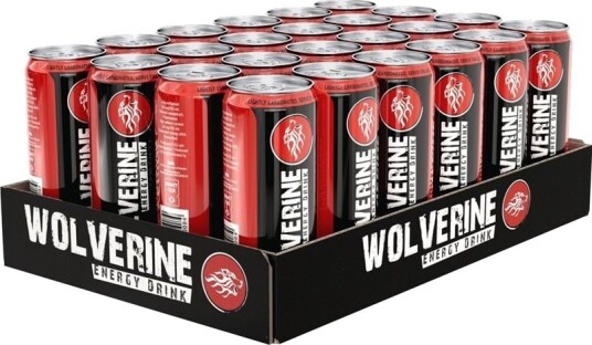 Energidrikk Wolverine 24 stk.