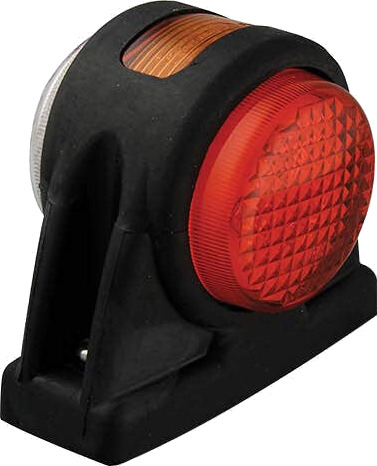 LEDAutolamps Led Autolamps M100 Markeringslys Gummi Med Sidemarkør