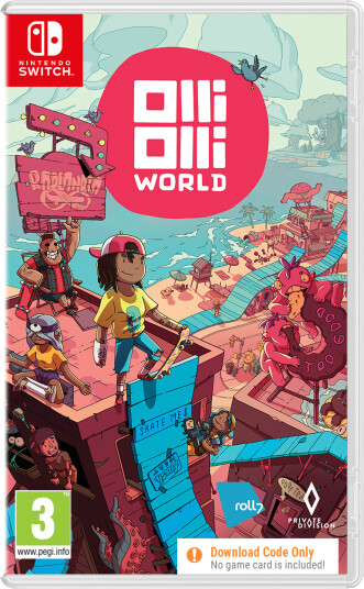 OlliOlli World (Code in a Box) (Switch) OlliOlli World (Code in a Box) (Switch)