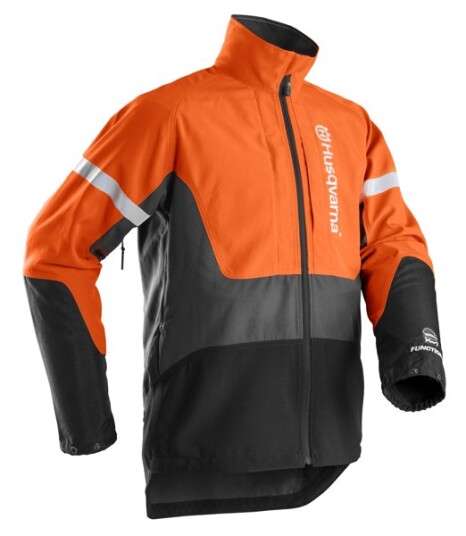Husqvarna Functional Skogsjakke L Pustende og Slitesterk Oransje Husqvarna Functional Skogsjakke L Pustende og Slitesterk Oransje