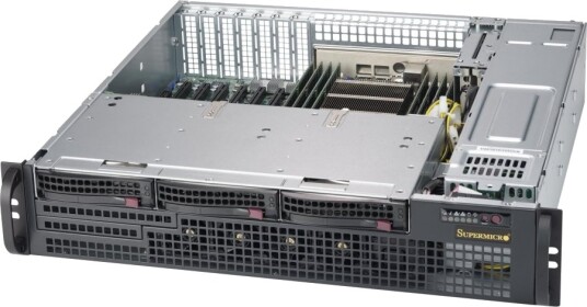 Supermicro Sc825m Btqc-R802lpb Rackmonterbar 2U Supermicro Sc825m Btqc-R802lpb Rackmonterbar 2U