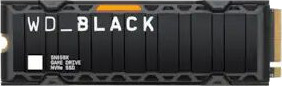 WD Black SN850X 1TB NVMe M.2 SSD med Kjøleribbe PCIe 4.0
