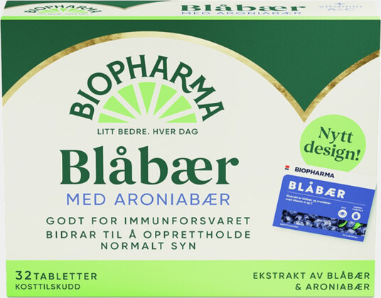 Biopharma Blåbær Biopharma Blåbær