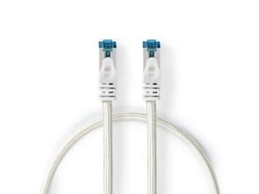 Nedis Cctb85321al05 0,5 M Cat6a S/Ftp S-Stp Rj-45 Rj-45 Sølv