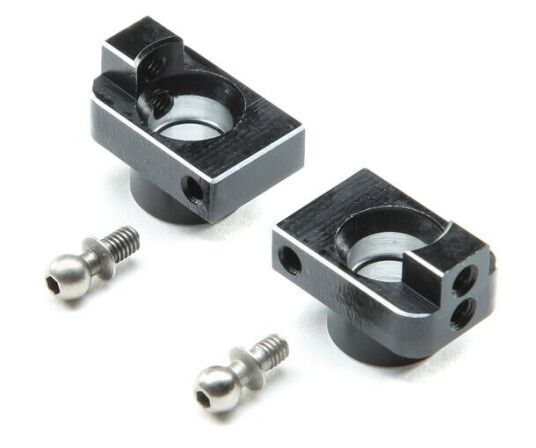 Losi 311005 Hub Set Rear Aluminum: Mini-T 2.0