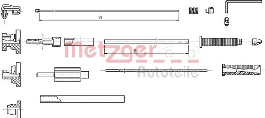 Gasswire METZGER 10.1179